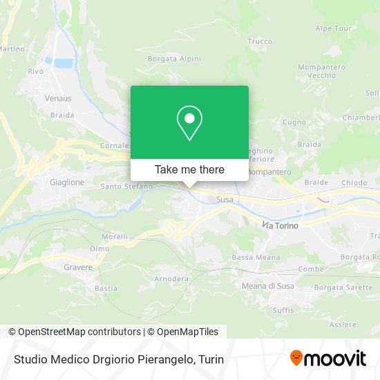 Studio Medico Drgiorio Pierangelo map