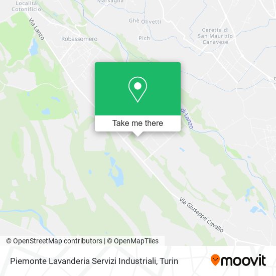 Piemonte Lavanderia Servizi Industriali map