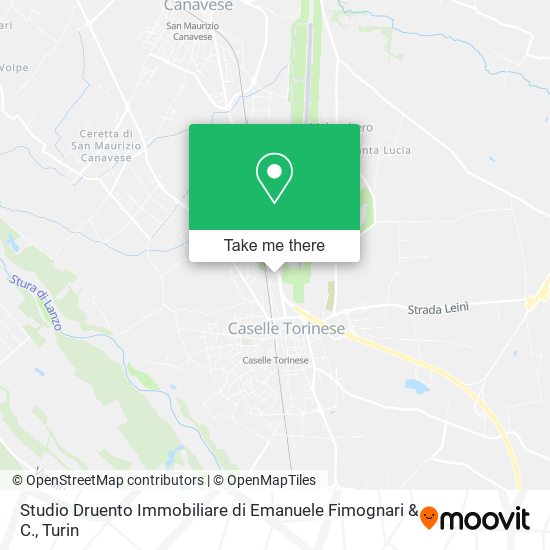 Studio Druento Immobiliare di Emanuele Fimognari & C. map