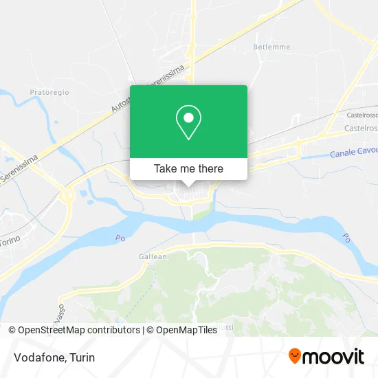Vodafone map