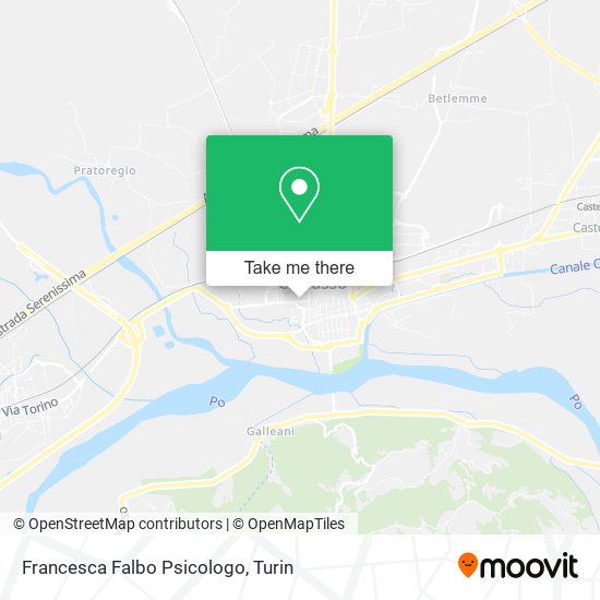 Francesca Falbo Psicologo map