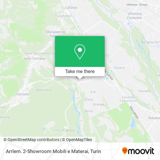 Arrlem. 2-Showroom Mobili e Materai map