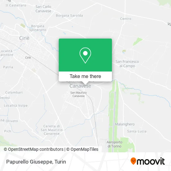 Papurello Giuseppe map