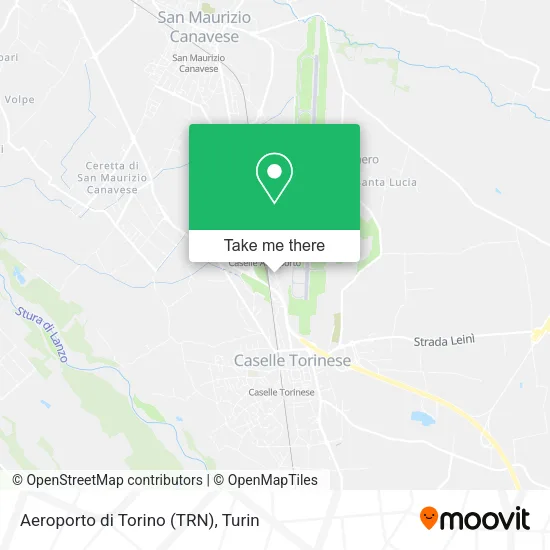 Aeroporto di Torino (TRN) map