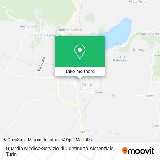 Guardia Medica-Servizio di Continuita' Aistenziale map