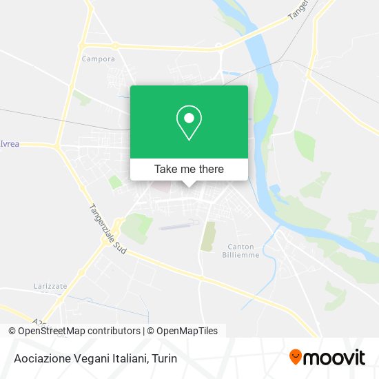 Aociazione Vegani Italiani map