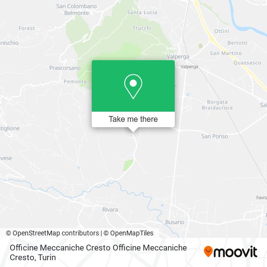 Officine Meccaniche Cresto Officine Meccaniche Cresto map