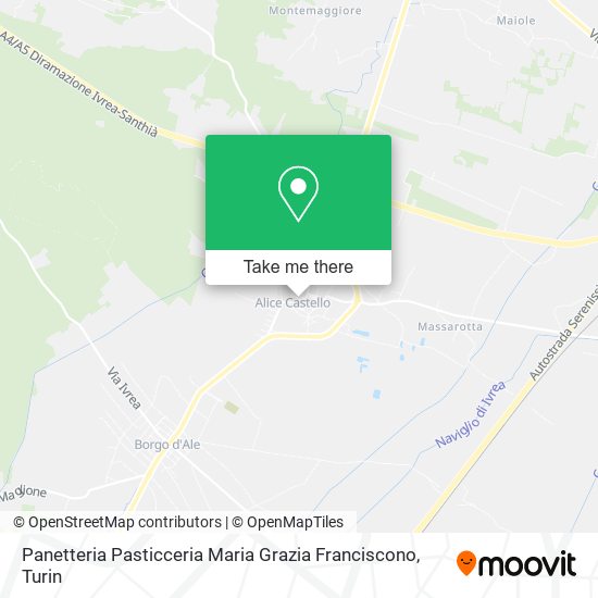 Panetteria Pasticceria Maria Grazia Franciscono map