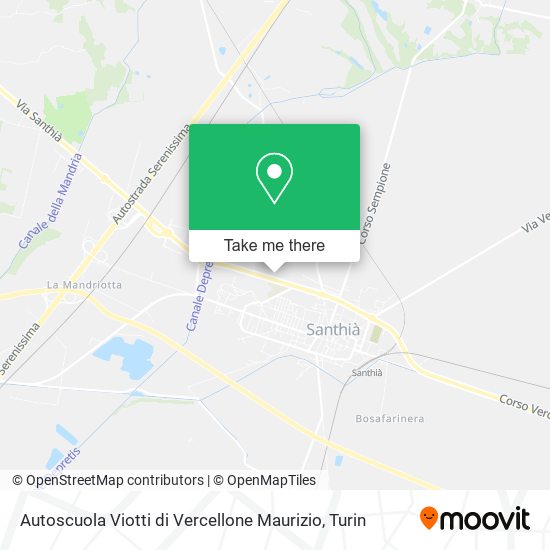 Autoscuola Viotti di Vercellone Maurizio map