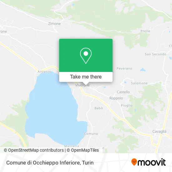 Municipality of Occhieppo Inferiore map