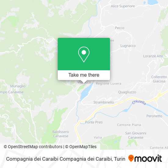 Compagnia dei Caraibi Compagnia dei Caraibi map