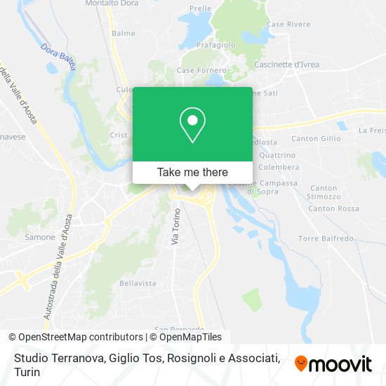 Studio Terranova, Giglio Tos, Rosignoli e Associati map