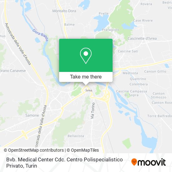 Bvb. Medical Center Cdc. Centro Polispecialistico Privato map