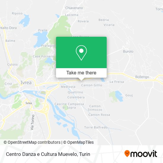 Centro Danza e Cultura Muevelo map