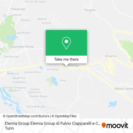 Elemia Group Elemia Group di Fulvio Ciapparelli e C. map