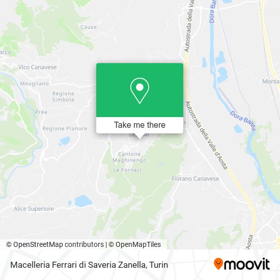 Macelleria Ferrari di Saveria Zanella map