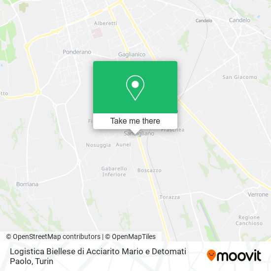 Logistica Biellese di Acciarito Mario e Detomati Paolo map