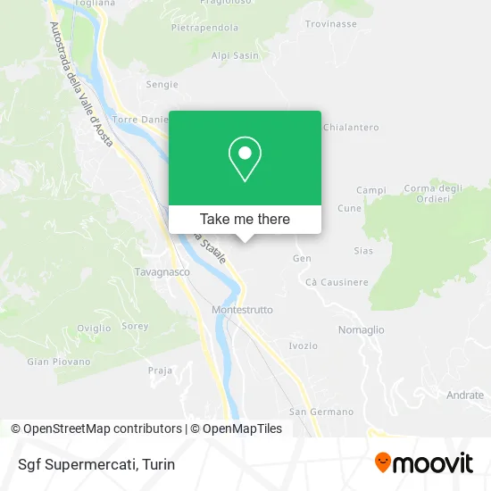 Sgf Supermercati map