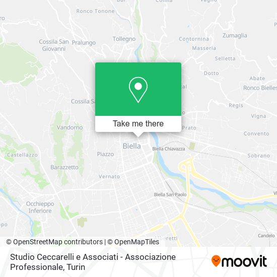 Studio Ceccarelli e Associati - Associazione Professionale map
