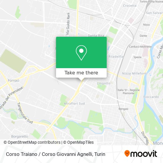 Corso Traiano / Corso Giovanni Agnelli map