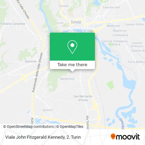 Viale John Fitzgerald Kennedy, 2 map