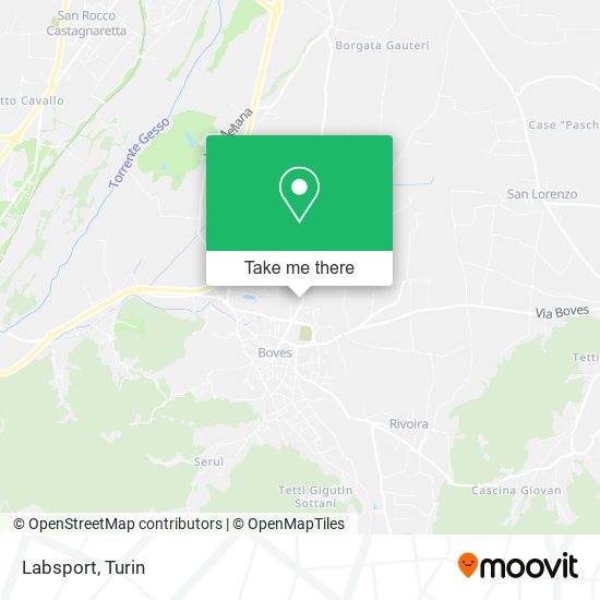 Labsport map