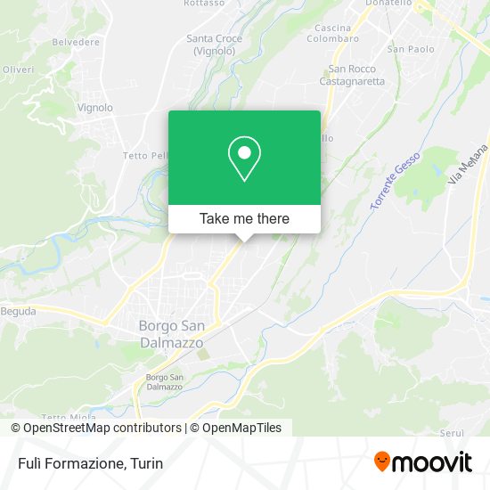 Fulì Formazione map