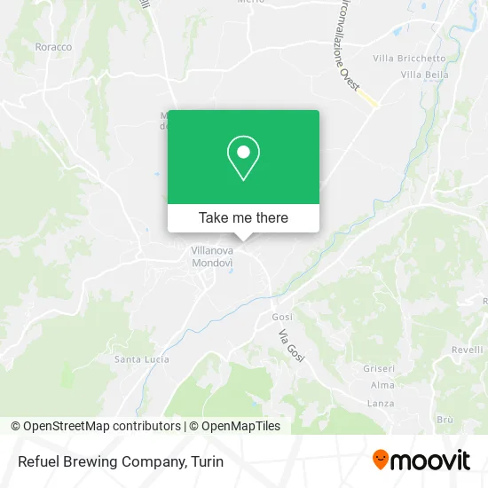 Refuel Brewing Company map