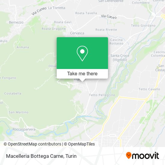 Macelleria Bottega Carne map