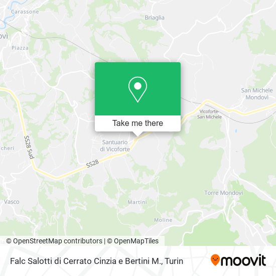 Falc Salotti di Cerrato Cinzia e Bertini M. map
