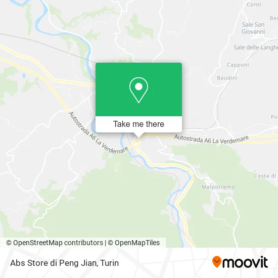 Abs Store di Peng Jian map