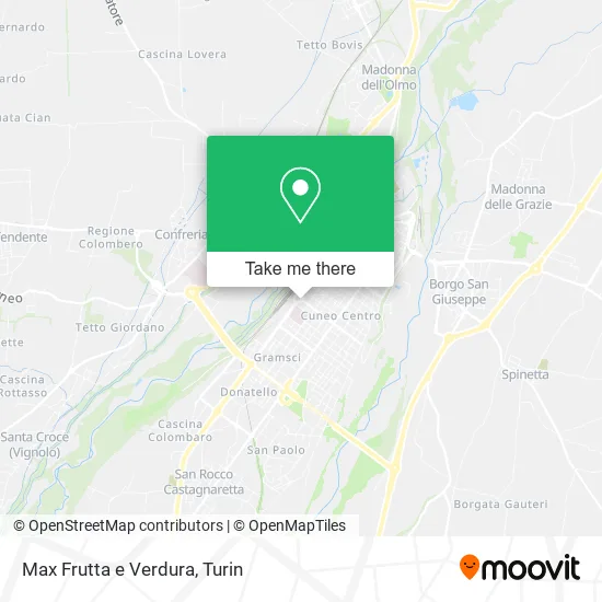 Max Frutta e Verdura map