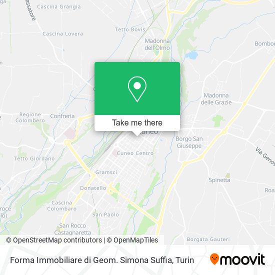 Forma Immobiliare di Geom. Simona Suffia map