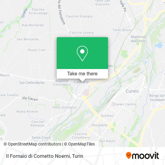 Il Fornaio di Cometto Noemi map
