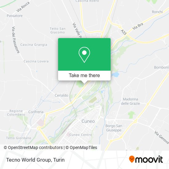 Tecno World Group map