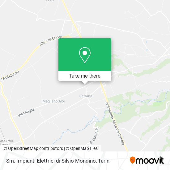 Sm. Impianti Elettrici di Silvio Mondino map