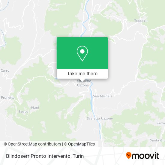 Blindoserr Pronto Intervento map