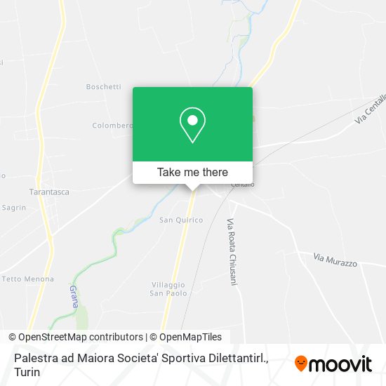 Palestra ad Maiora Societa' Sportiva Dilettantirl. map