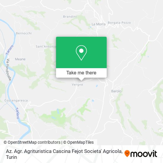 Az. Agr. Agrituristica Cascina Fejot Societa' Agricola map
