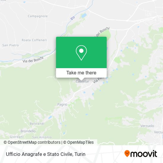Ufficio Anagrafe e Stato Civile map