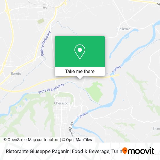 Ristorante Giuseppe Paganini Food & Beverage map