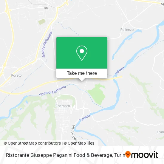 Giuseppe Paganini Restaurant map