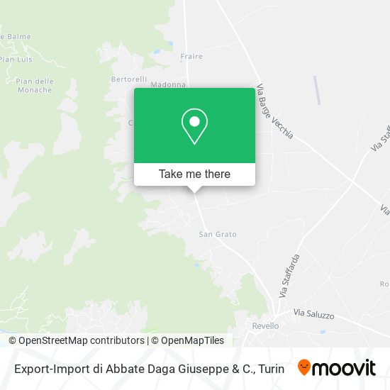 Export-Import di Abbate Daga Giuseppe & C. map