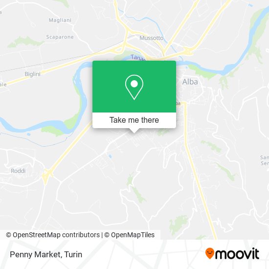 Penny Market map