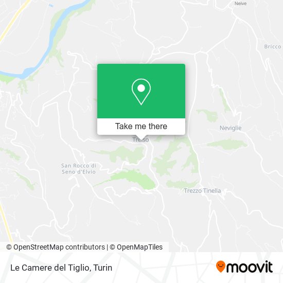 Le Camere del Tiglio map