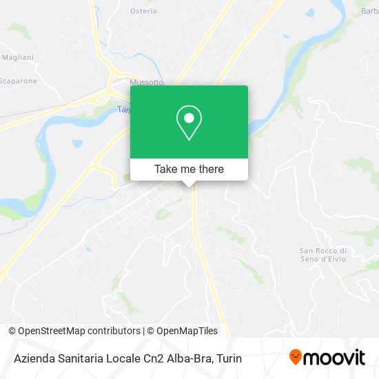Azienda Sanitaria Locale Cn2 Alba-Bra map