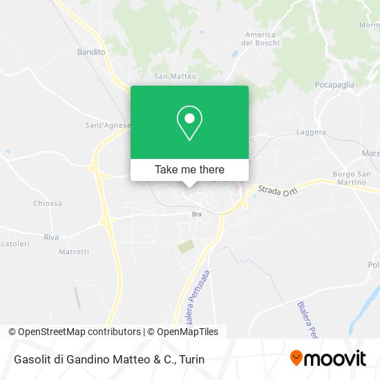 Gasolit di Gandino Matteo & C. map