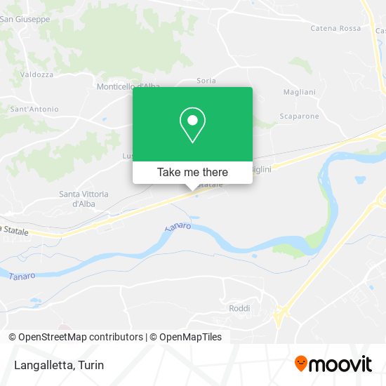 Langalletta map