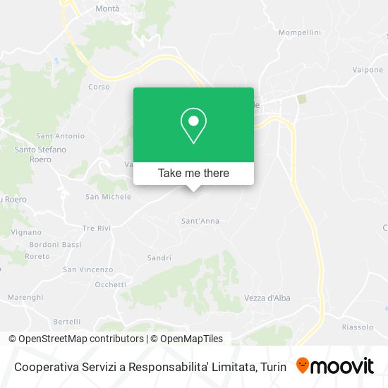 Cooperativa Servizi a Responsabilita' Limitata map
