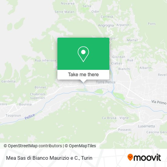 Mea Sas di Bianco Maurizio e C. map